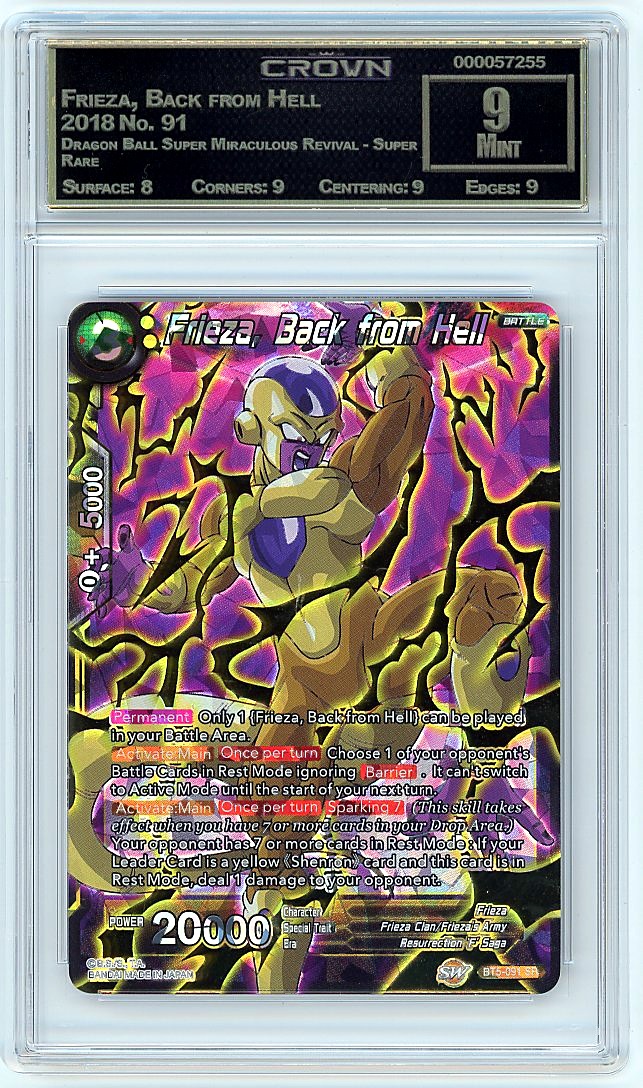 Frieza, Back from Hell