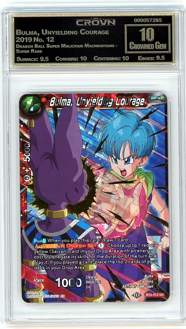 Bulma, Unyielding Courage