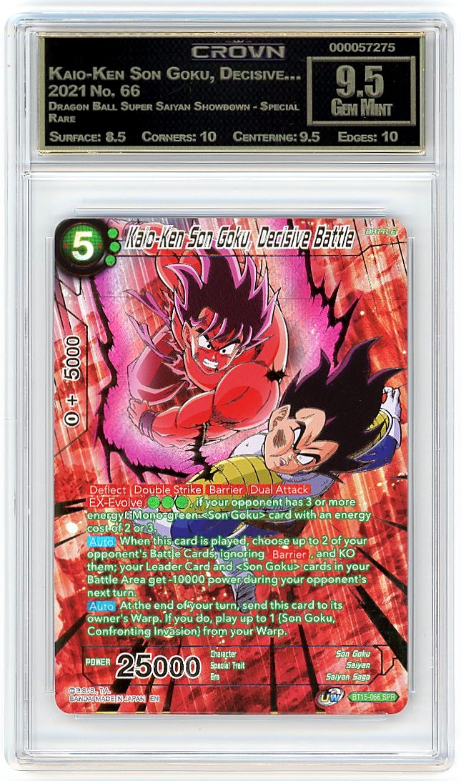 Kaio-Ken Son Goku, Decisive…