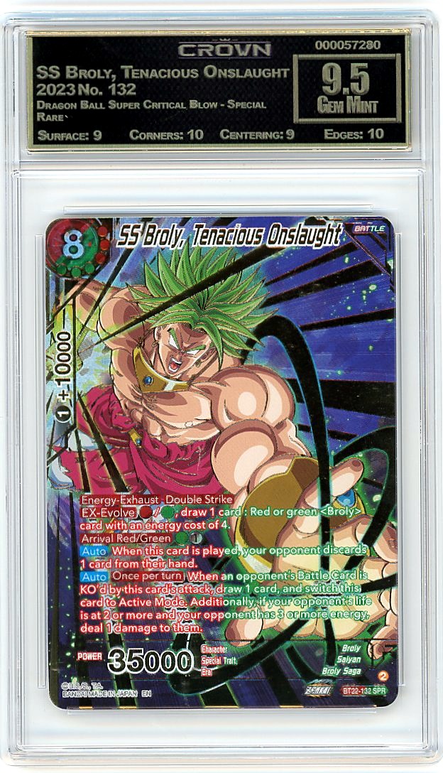 SS Broly, Tenacious Onslaught