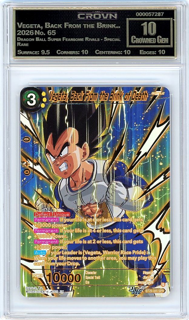 Vegeta, Back From the Brink..