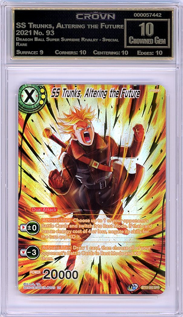 SS Trunks, Altering the Future