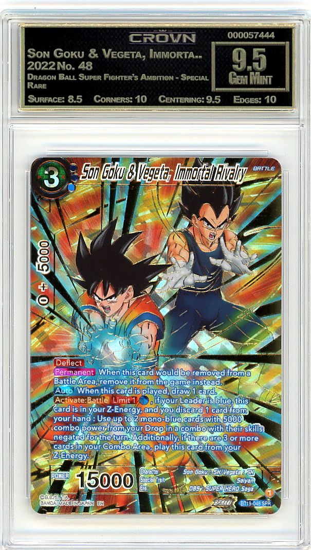 Son Goku & Vegeta, Immorta..