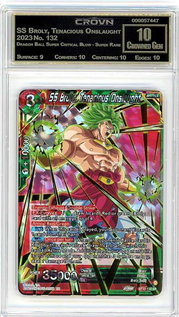 SS Broly, Tenacious Onslaught