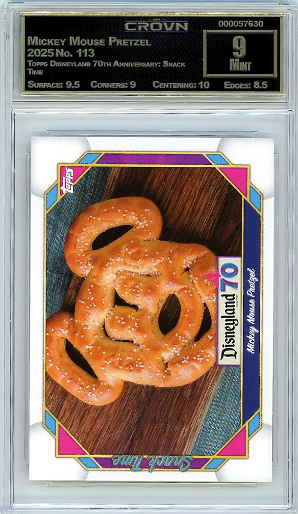 Mickey Mouse Pretzel