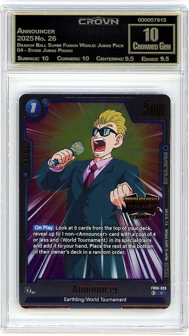 Announcer