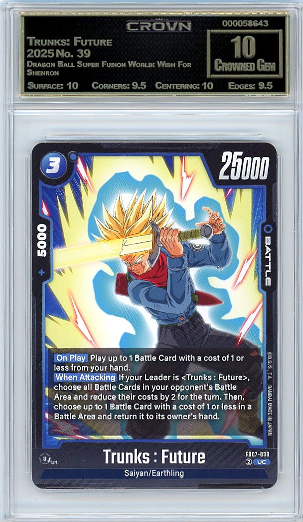 Trunks: Future