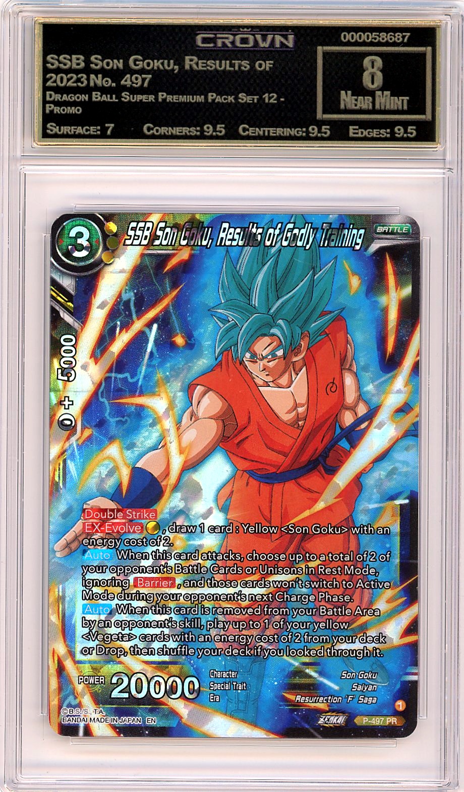 SSB Son Goku, Results of God..