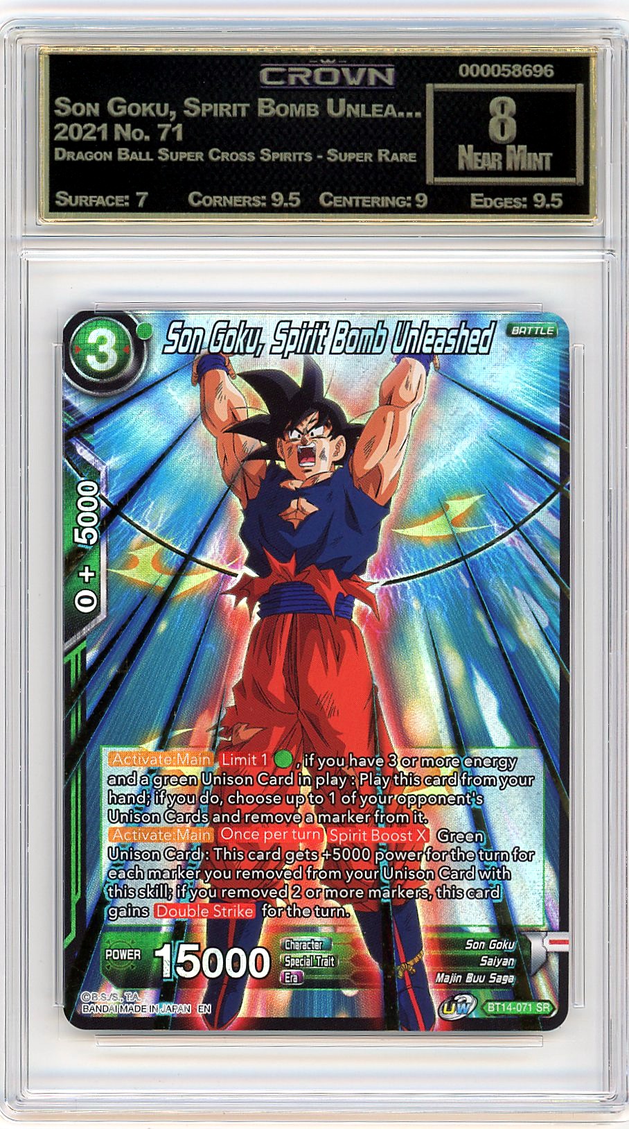 Son Goku, Spirit Bomb Unlea…