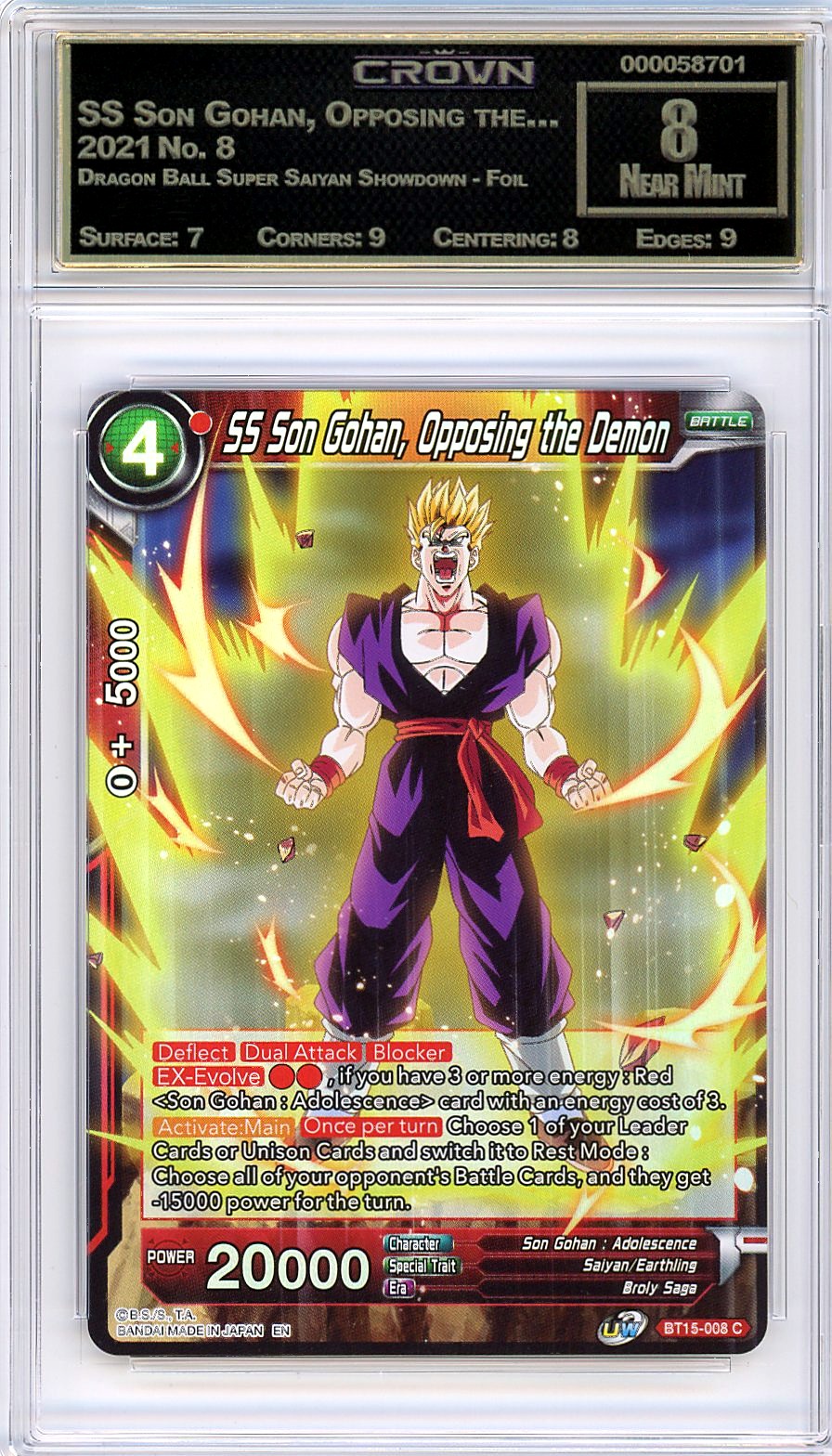 SS Son Gohan, Opposing the…