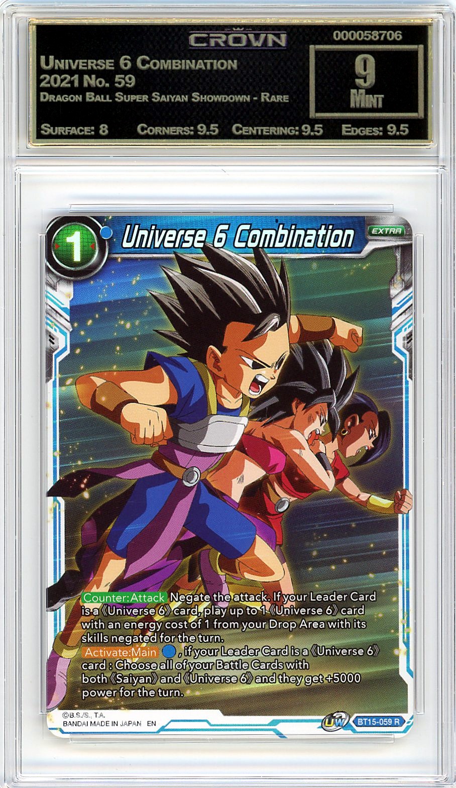 Universe 6 Combination