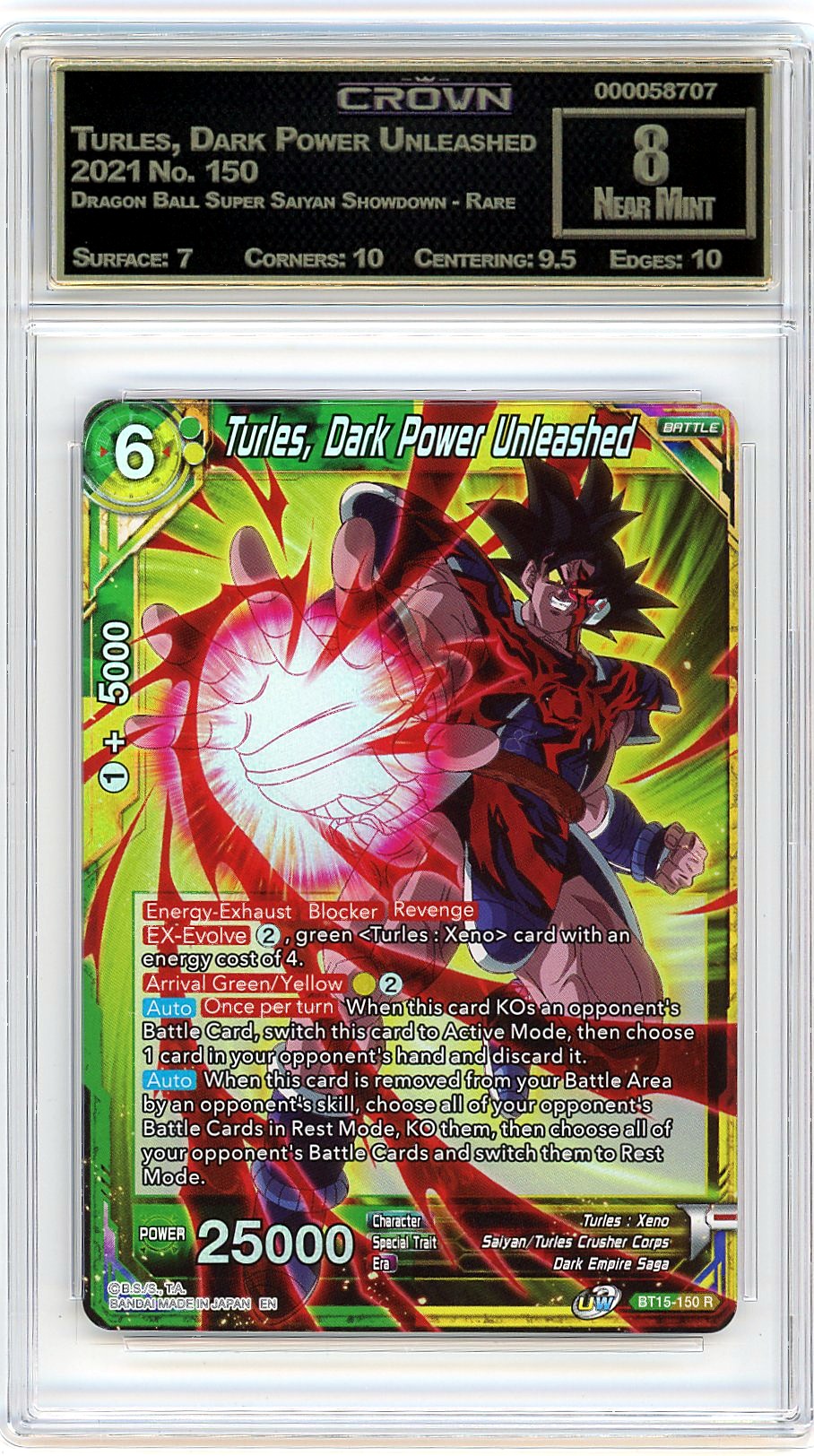 Turles, Dark Power Unleashed