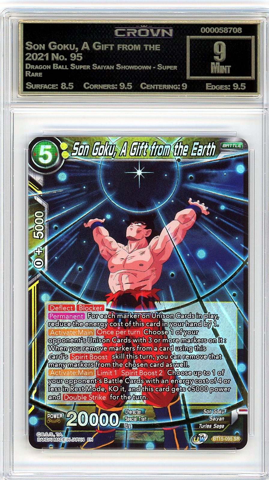 Son Goku, A Gift from the Ea…
