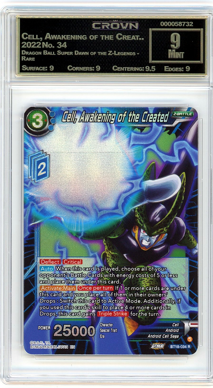 Cell, Awakening of the Creat..