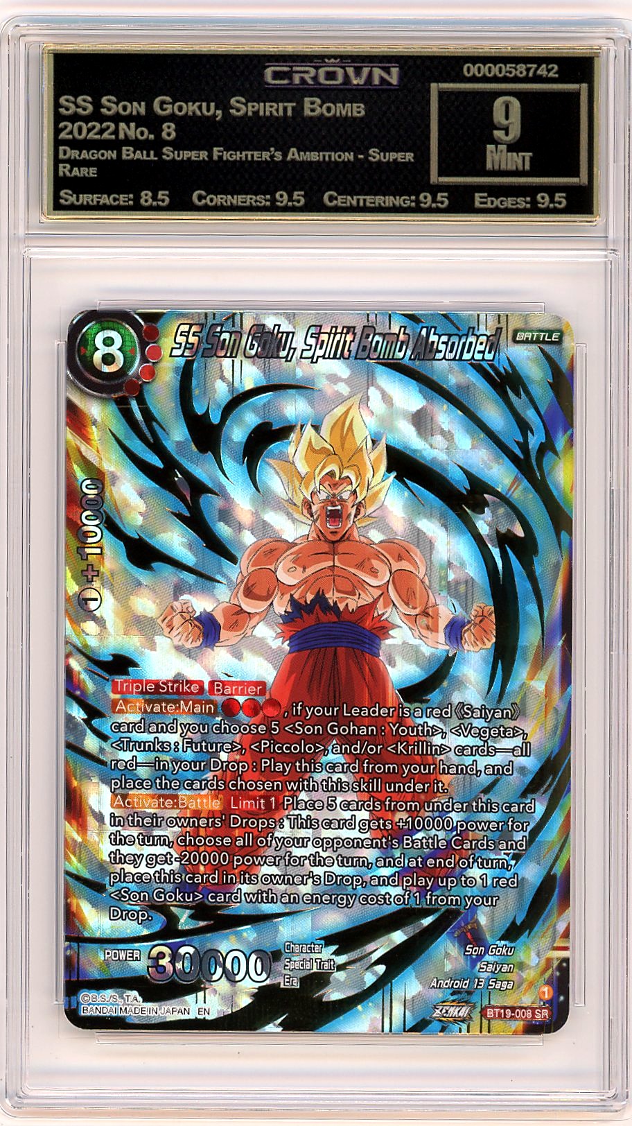 SS Son Goku, Spirit Bomb Abs..