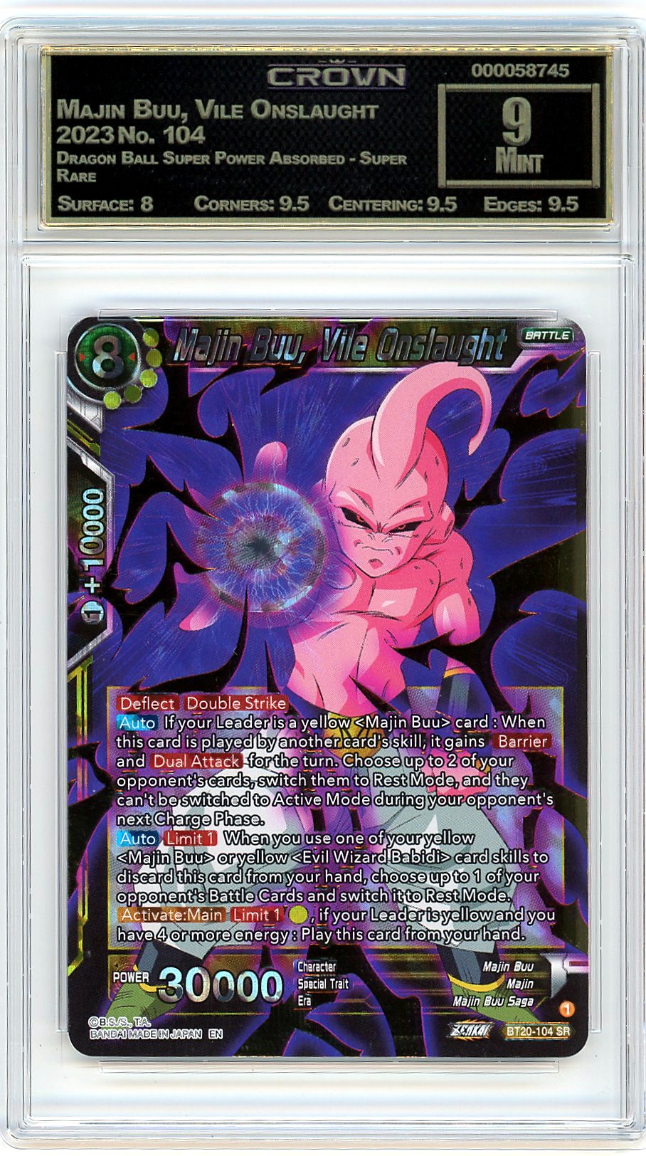 Majin Buu, Vile Onslaught