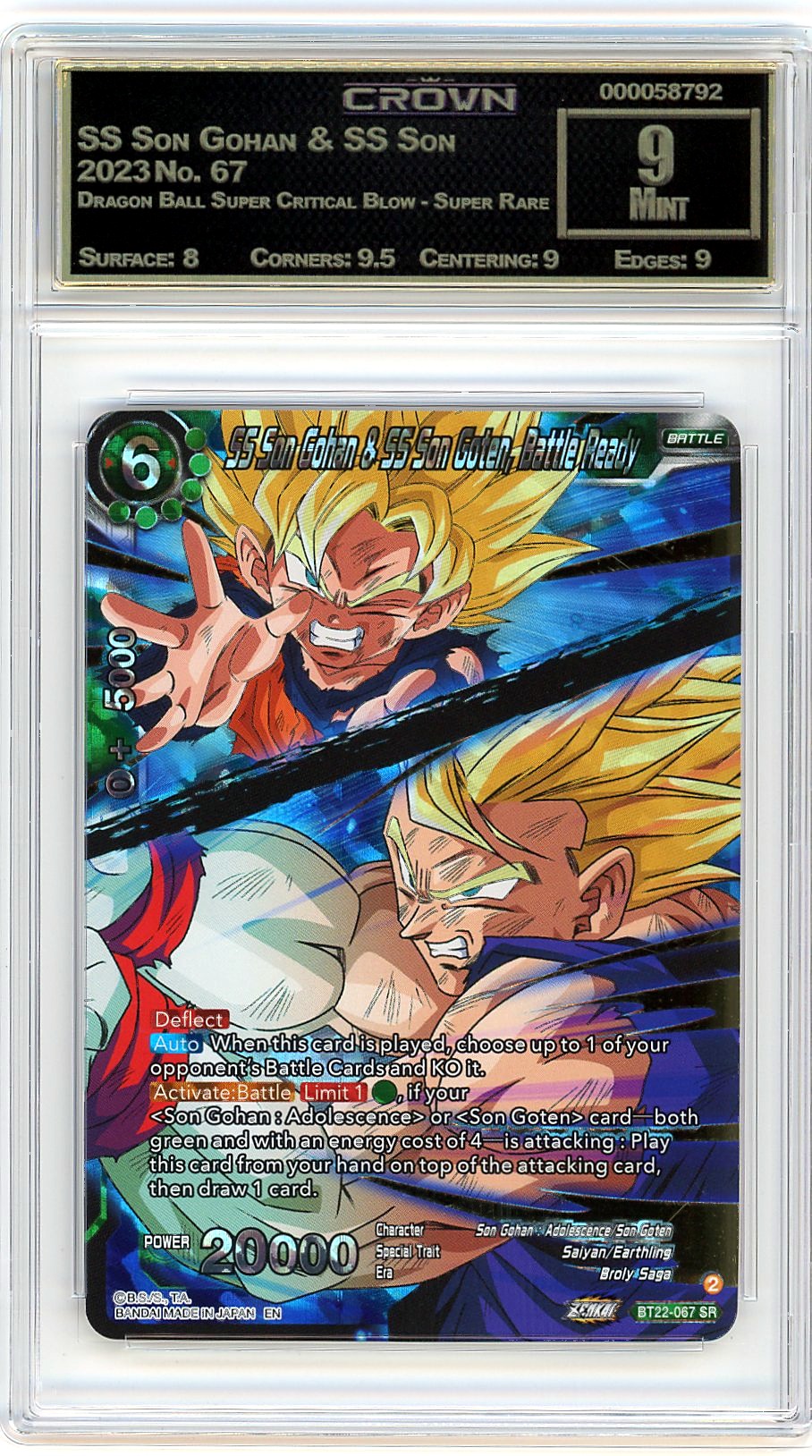 SS Son Gohan & SS Son Goten..