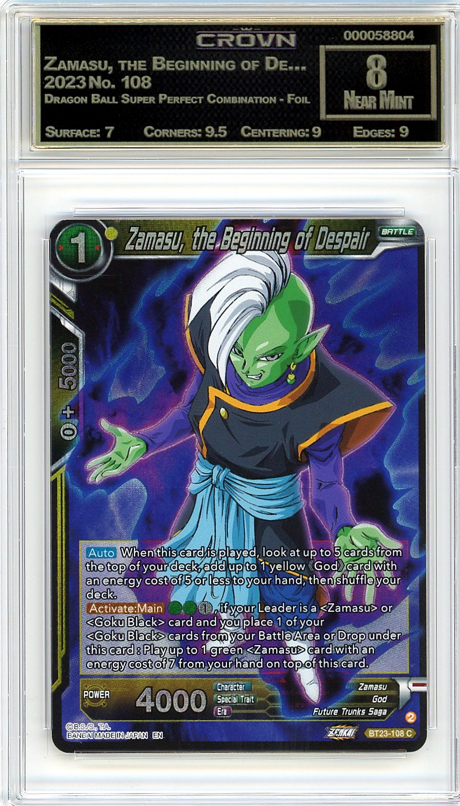 Zamasu, the Beginning of De…