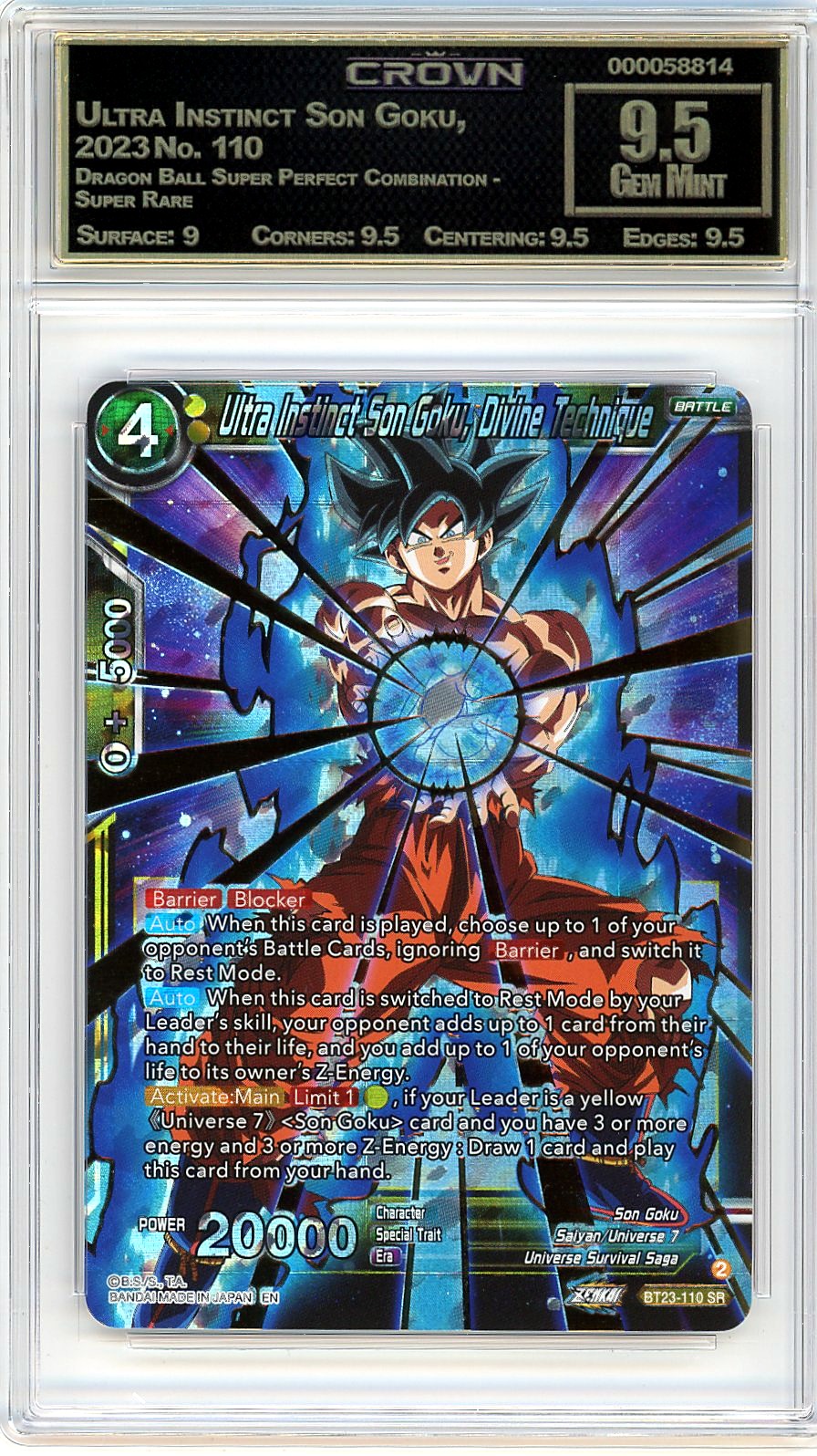 Ultra Instinct Son Goku, Divin..