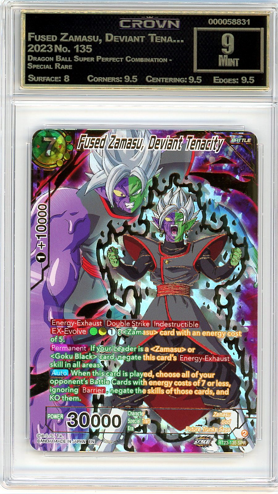 Fused Zamasu, Deviant Tena…