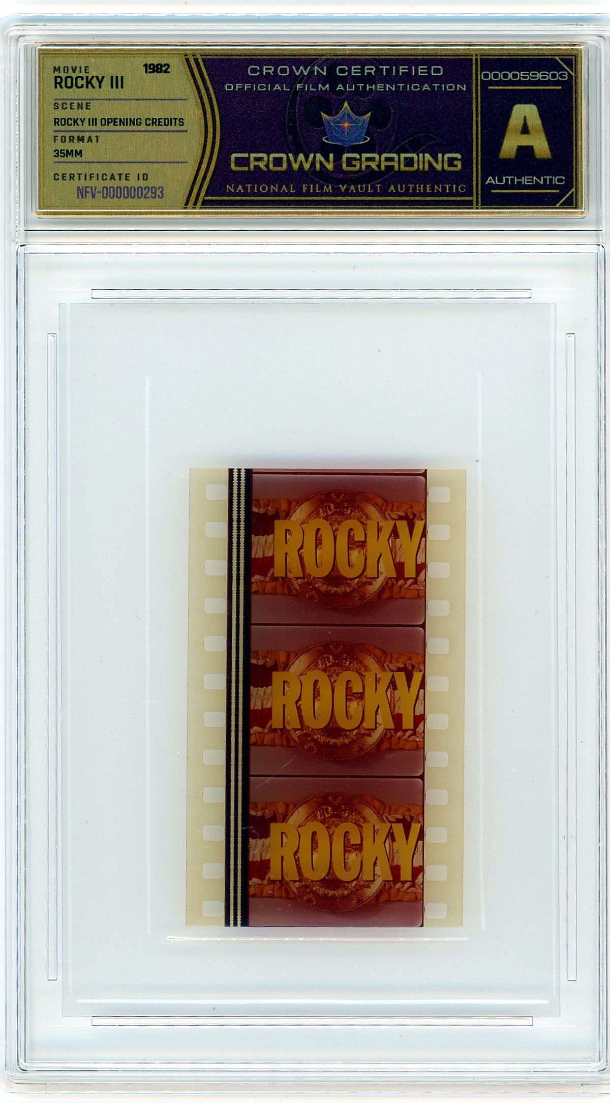 ROCKY III Opening Credits