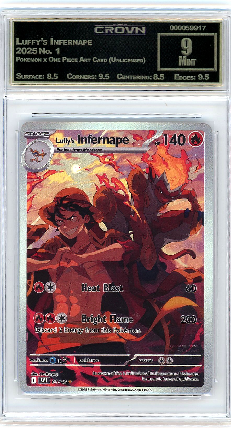 Luffy's Infernape