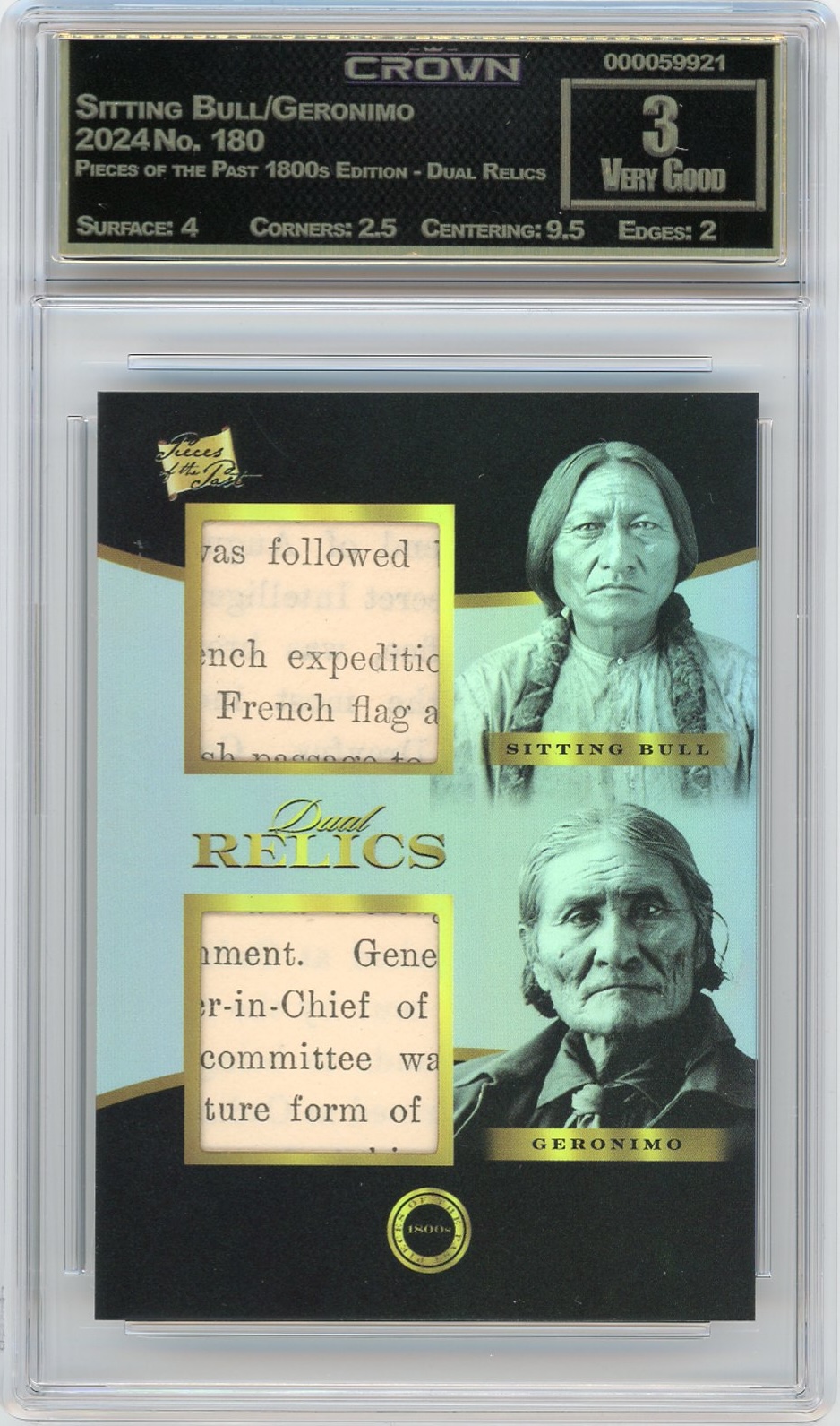Sitting Bull/Geronimo