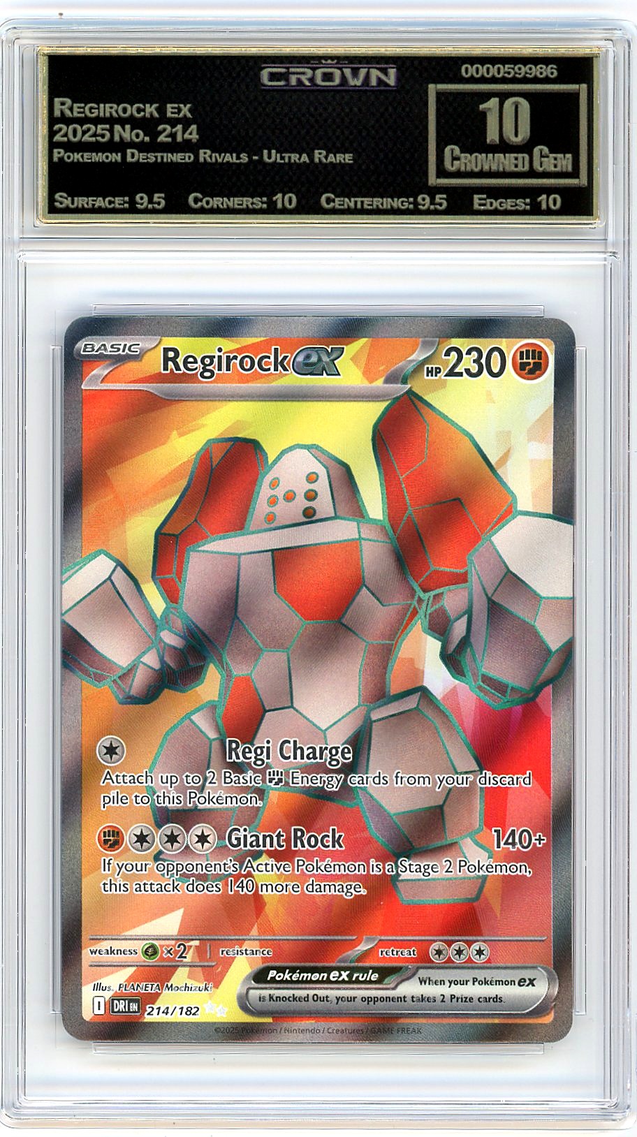 Regirock ex