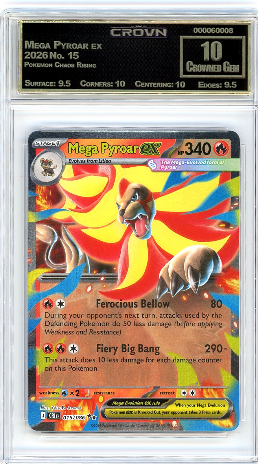 Mega Pyroar ex