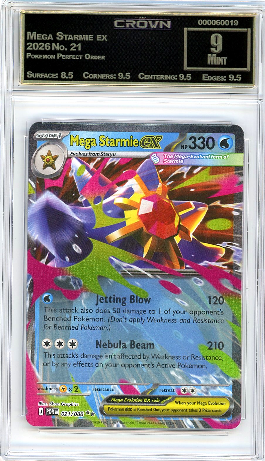 Mega Starmie ex
