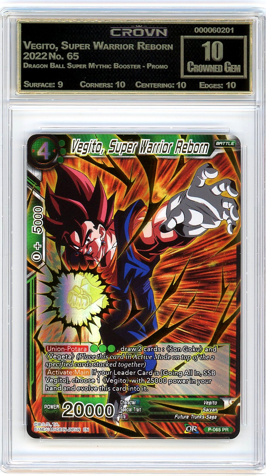 Vegito, Super Warrior Reborn