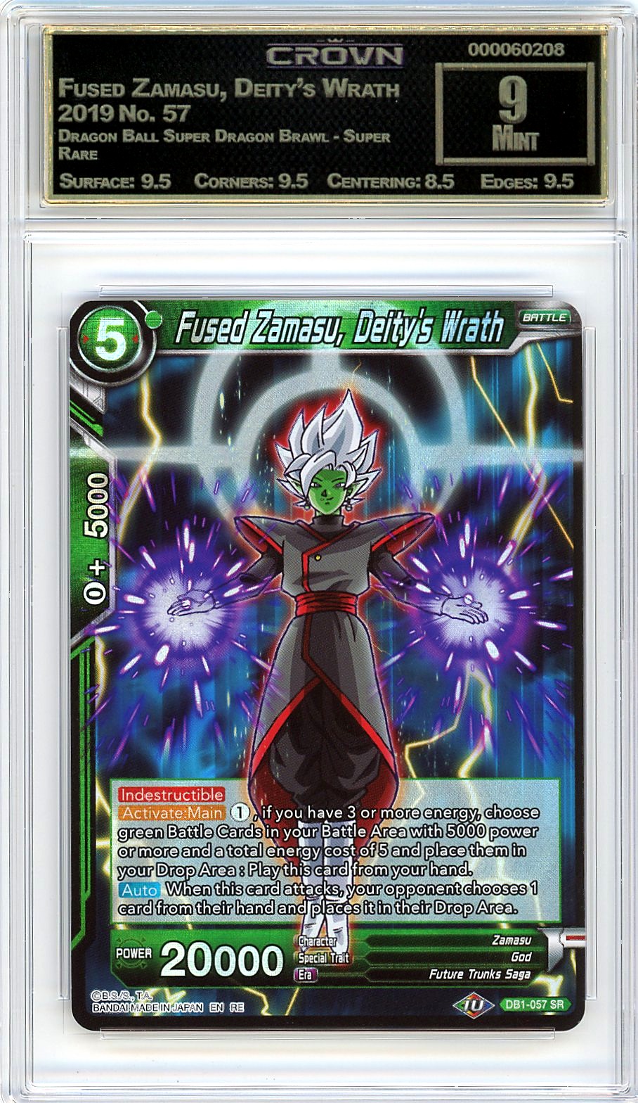 Fused Zamasu, Deity's Wrath