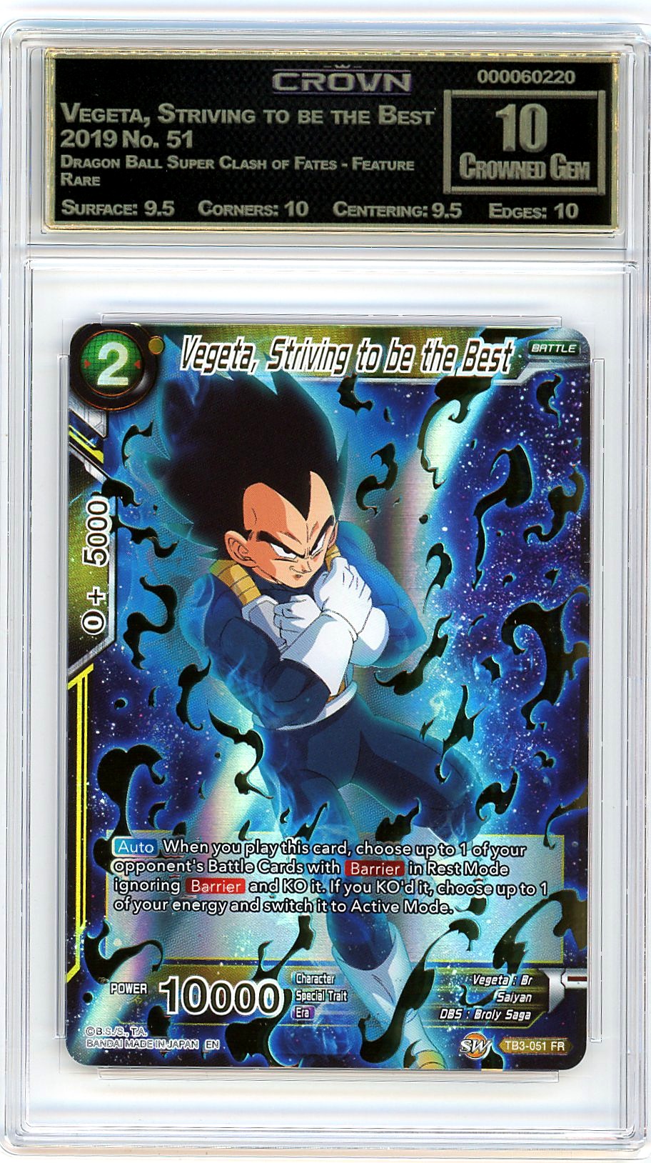 Vegeta, Striving to be the Best