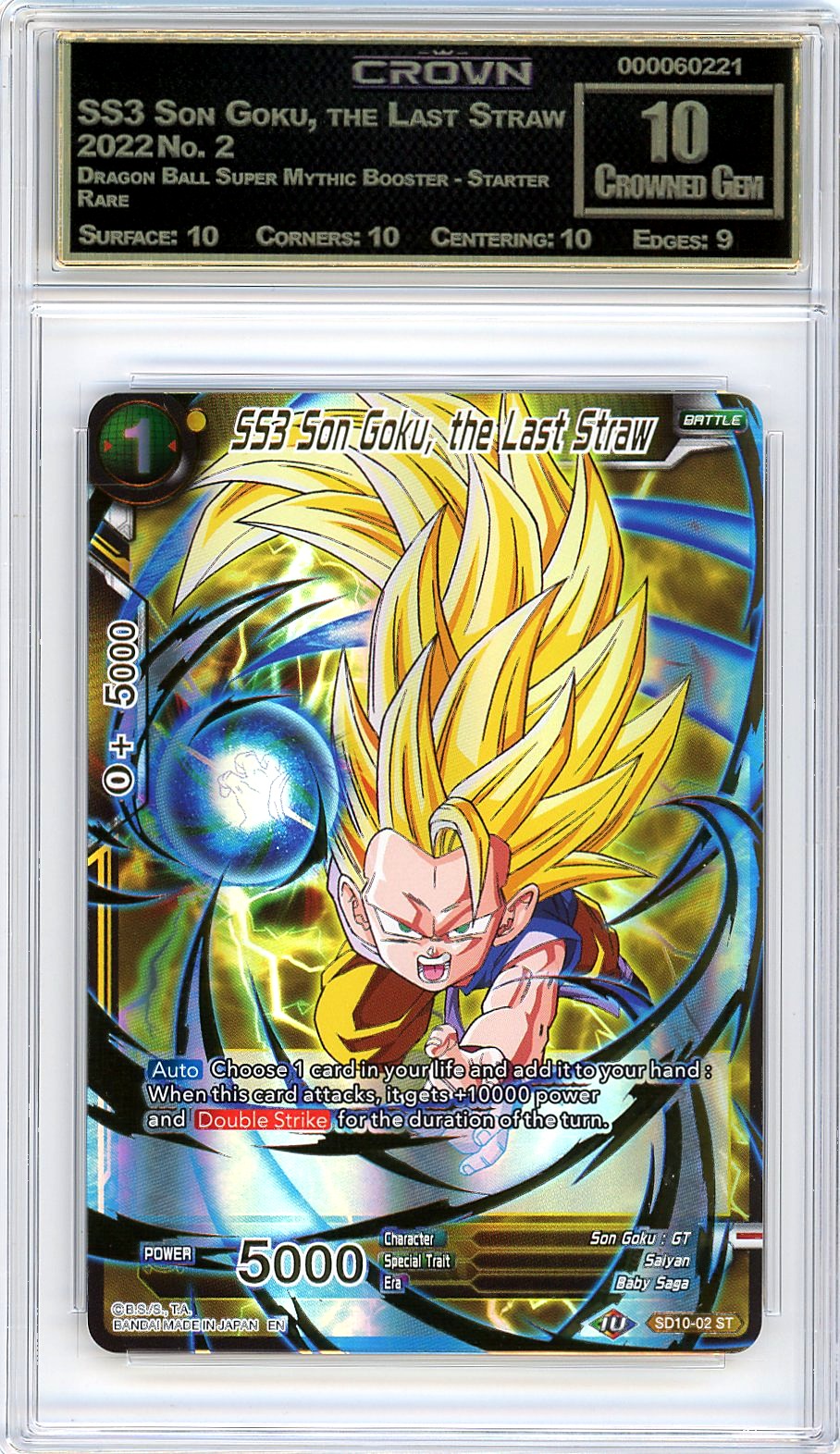 SS3 Son Goku, the Last Straw