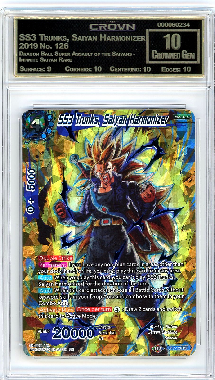 SS3 Trunks, Saiyan Harmonizer