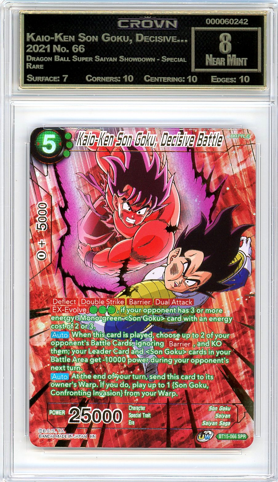 Kaio-Ken Son Goku, Decisive…