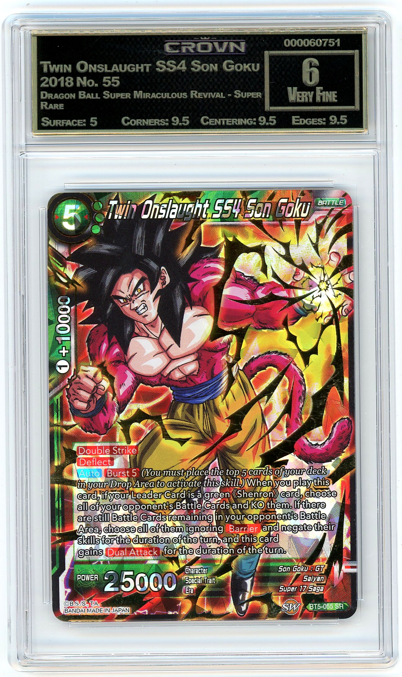 Twin Onslaught SS4 Son Goku