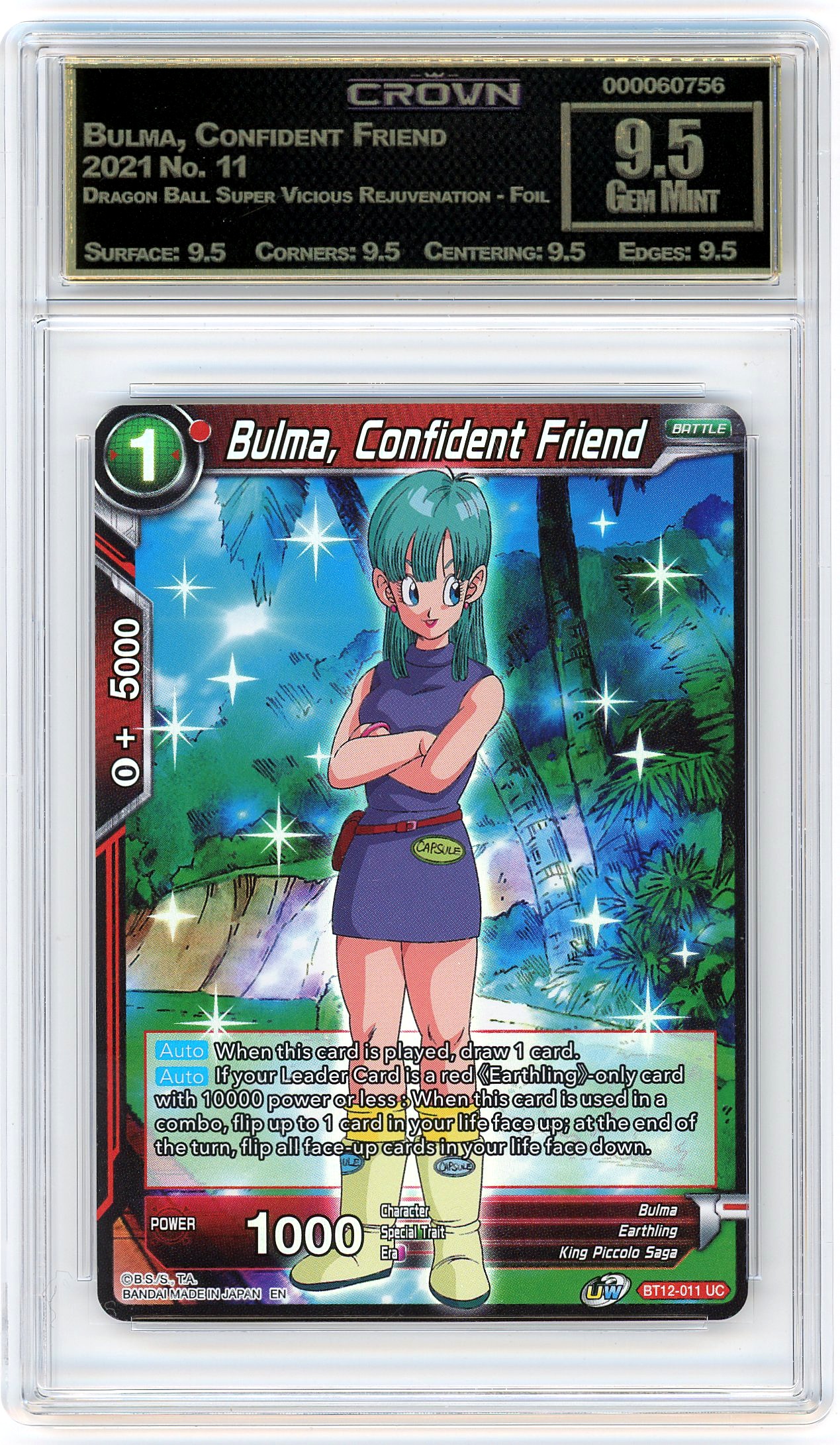 Bulma, Confident Friend