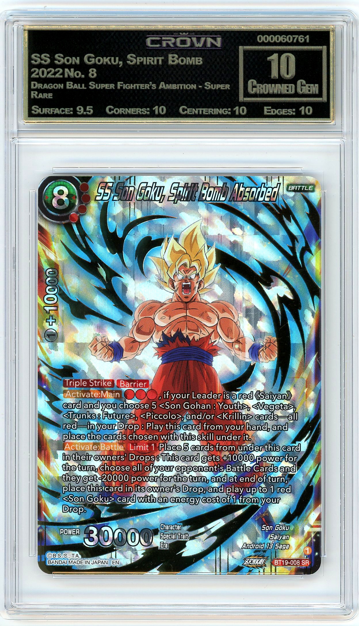 SS Son Goku, Spirit Bomb Abs..