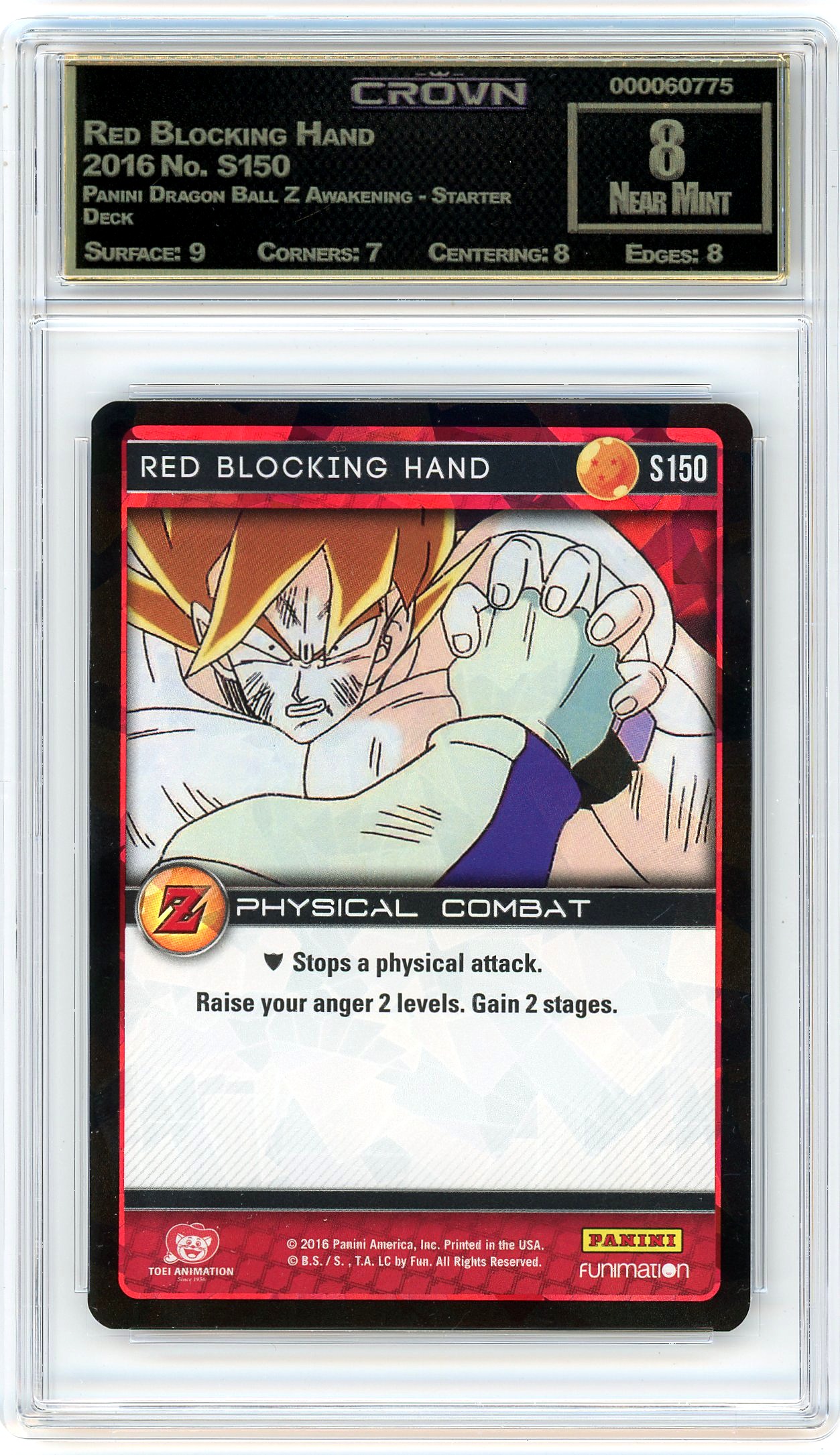 Red Blocking Hand